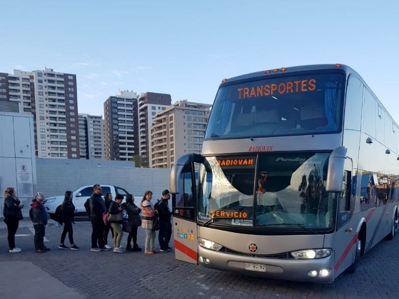 traslado a personas de empresas privadas