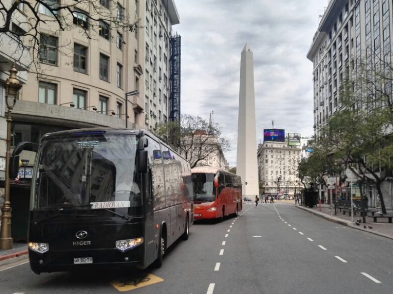 Transportes Radiovan buses en mendoza